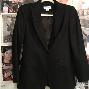 Calvin Klein Shimmer Blazer